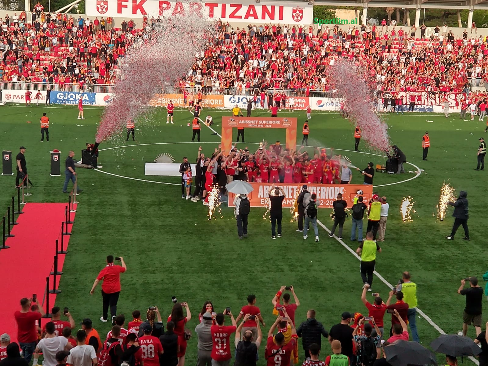 KF TIRANA 0 - 1 FK PARTIZANI (SEZONI 2022-2023