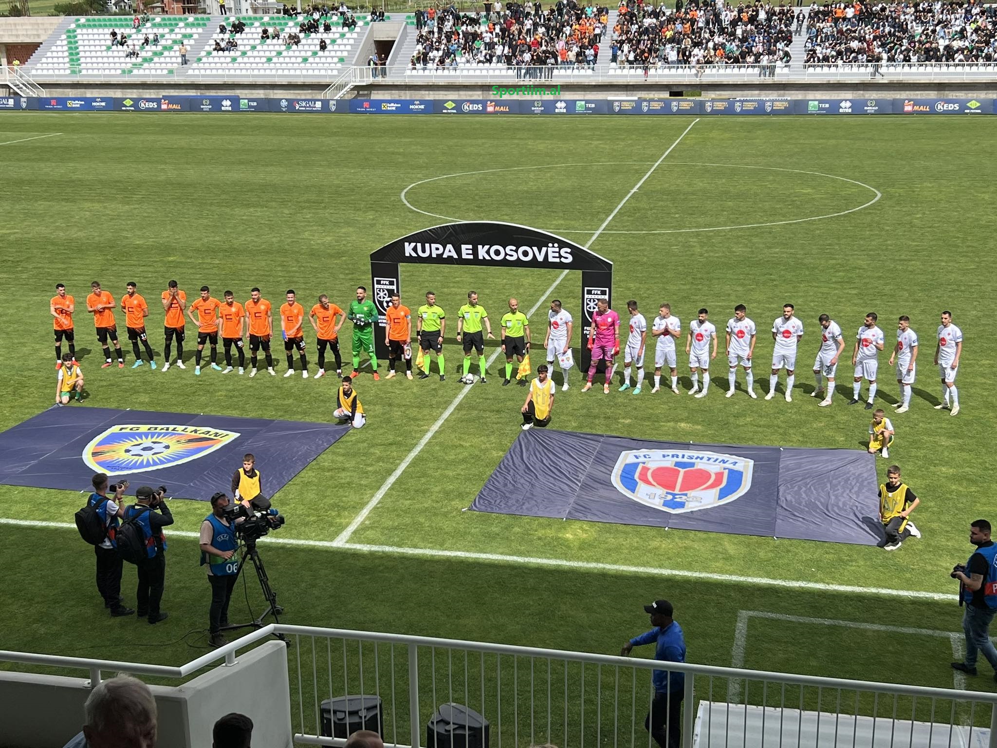 Nis finalja e Kupës, Prishtina- Ballkani në Drenas