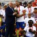 AF Elbasani kampion i Kategorisë së Parë, Duka dorëzon trofeun